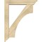 Ekena Millwork Westlake Traditional Rough Sawn Bracket w/ Offset Brace, Douglas Fir, 6"W x 30"D x 38"H BKT0604X30X38WTL01RDF - alternate 4